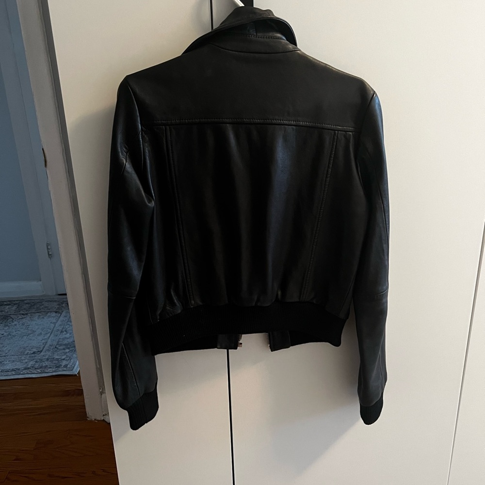 Babaton leather jacket.  Never worn